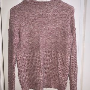 A Pink Knit Sweater!